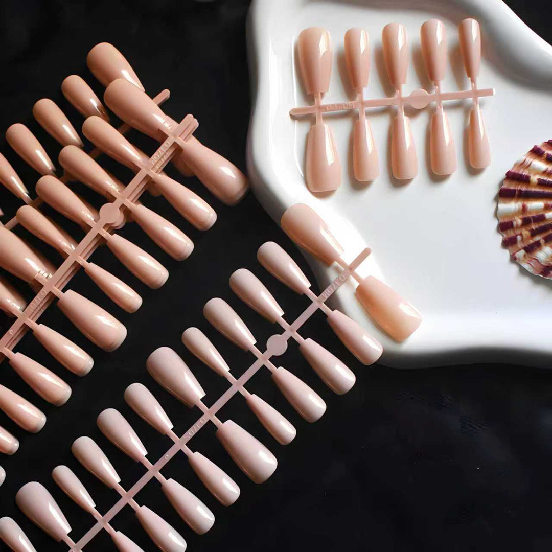 Elegant Long Press-On Nail Extensions Kalsten