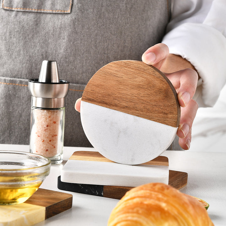 High-quality serving board made of wood and concrete Kalsten