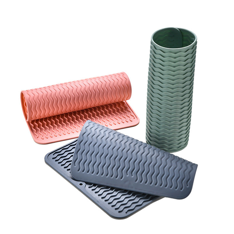 Silicone draining mat with wave structure Kalsten