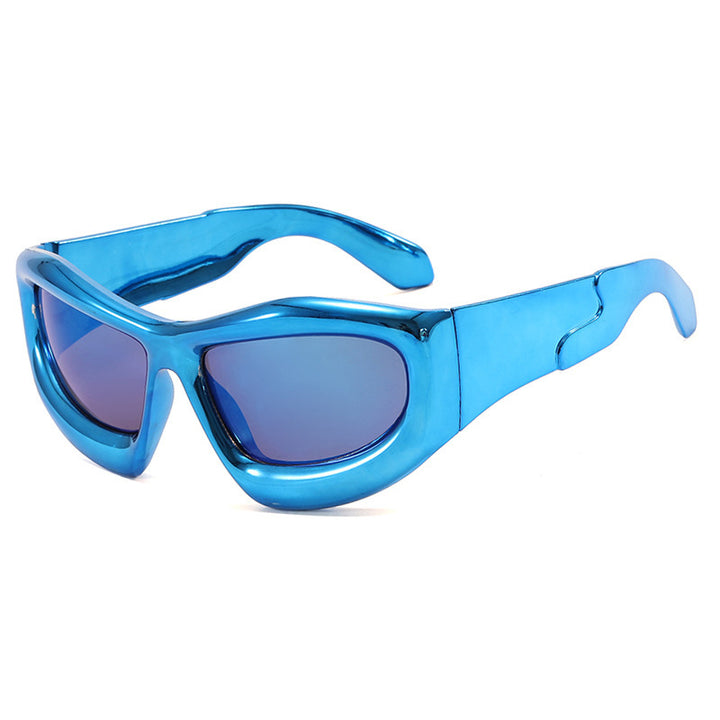 Women's Sporty Sunglasses with Futuristic Design Kalsten