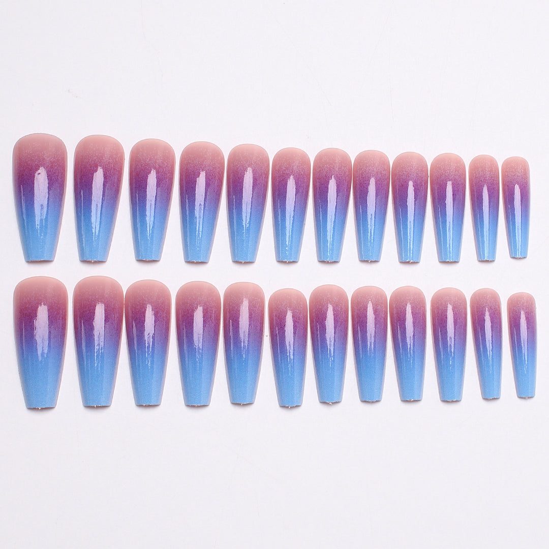 Ombre Press-On Nail Extensions Kalsten