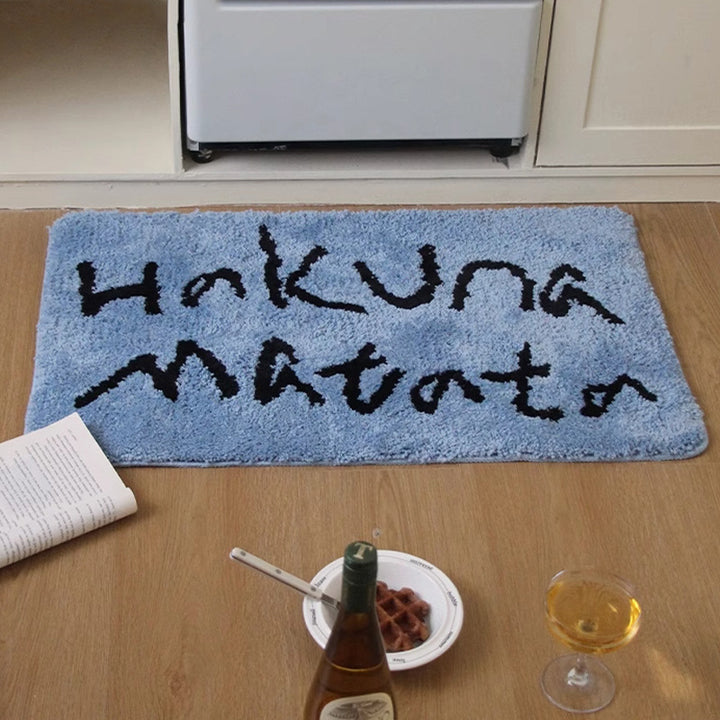 Motivational Quote Floor Rug Kalsten