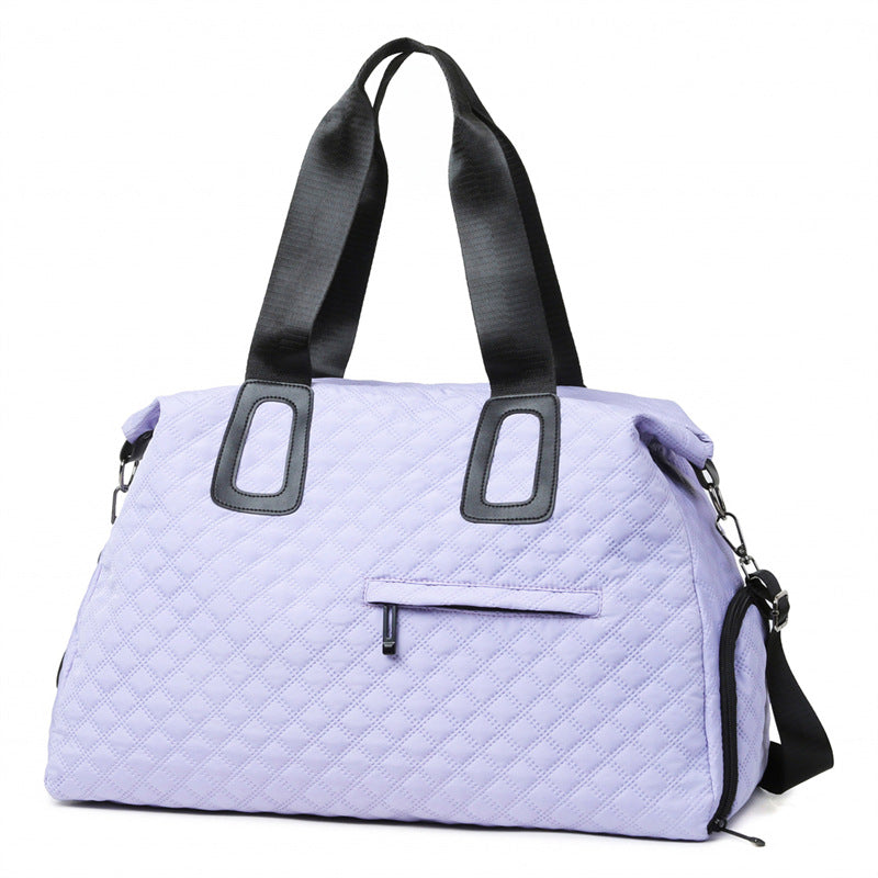 Durable Quilted Travel Duffel Bag Kalsten
