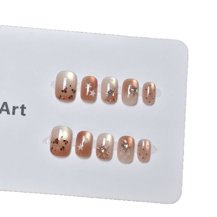 Artisan Floral Press-On Nail Set Kalsten