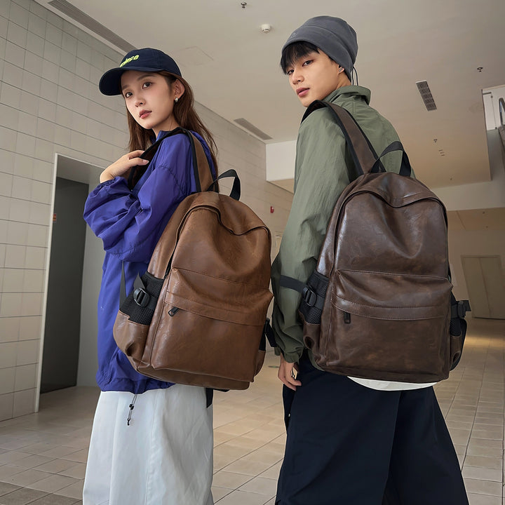Stylish Faux Leather Backpack Kalsten
