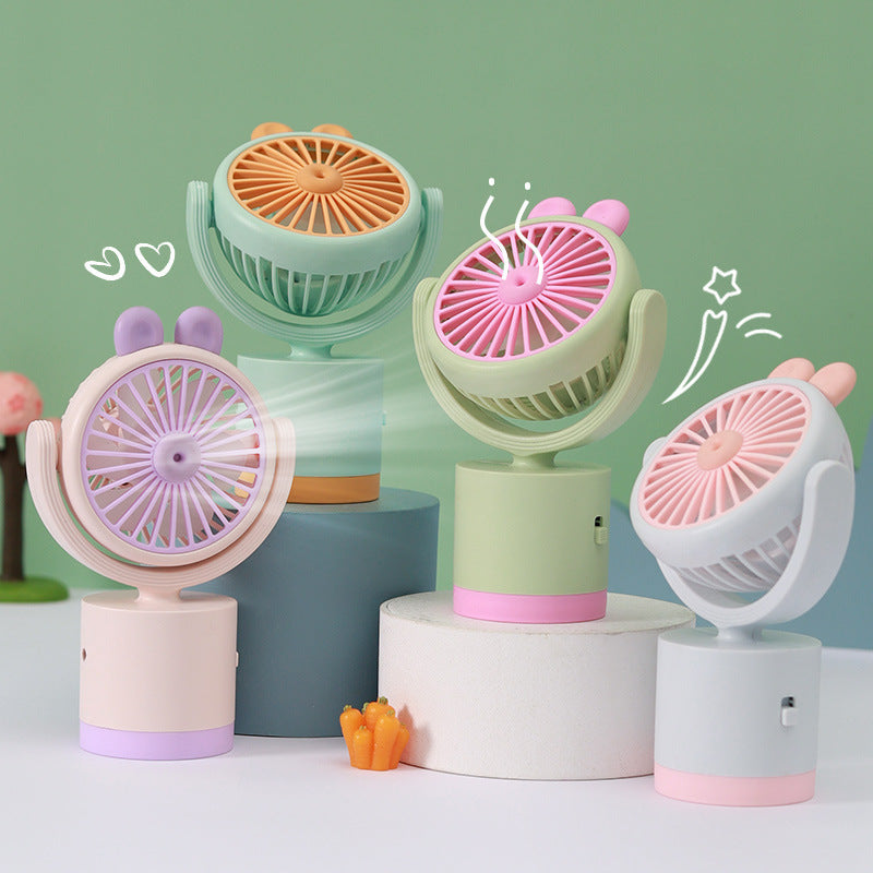 Ladies Portable Handheld Fan in Playful Animal Design Kalsten