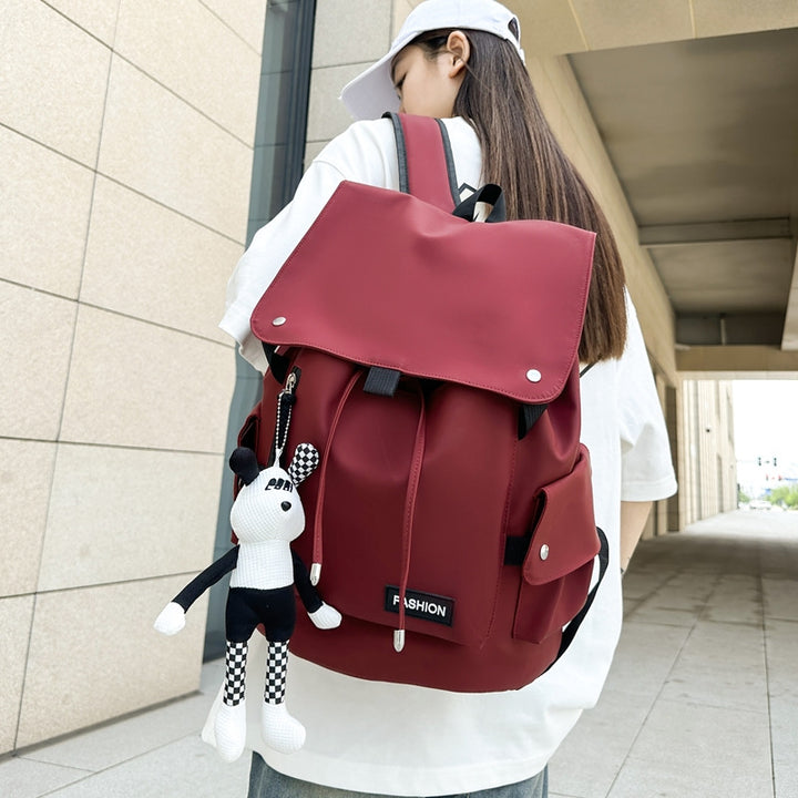 Versatile Casual Backpack with Multi-Pocket Design Kalsten