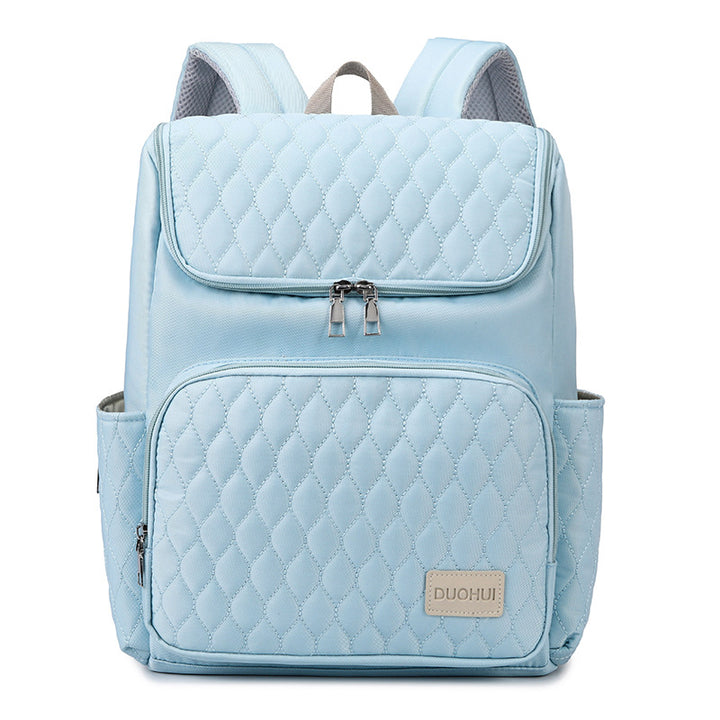 Quilted Multi-Pocket Backpack Kalsten