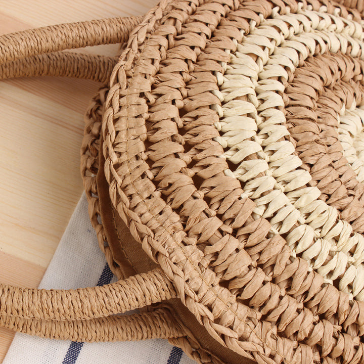 Round basket bag Kalsten