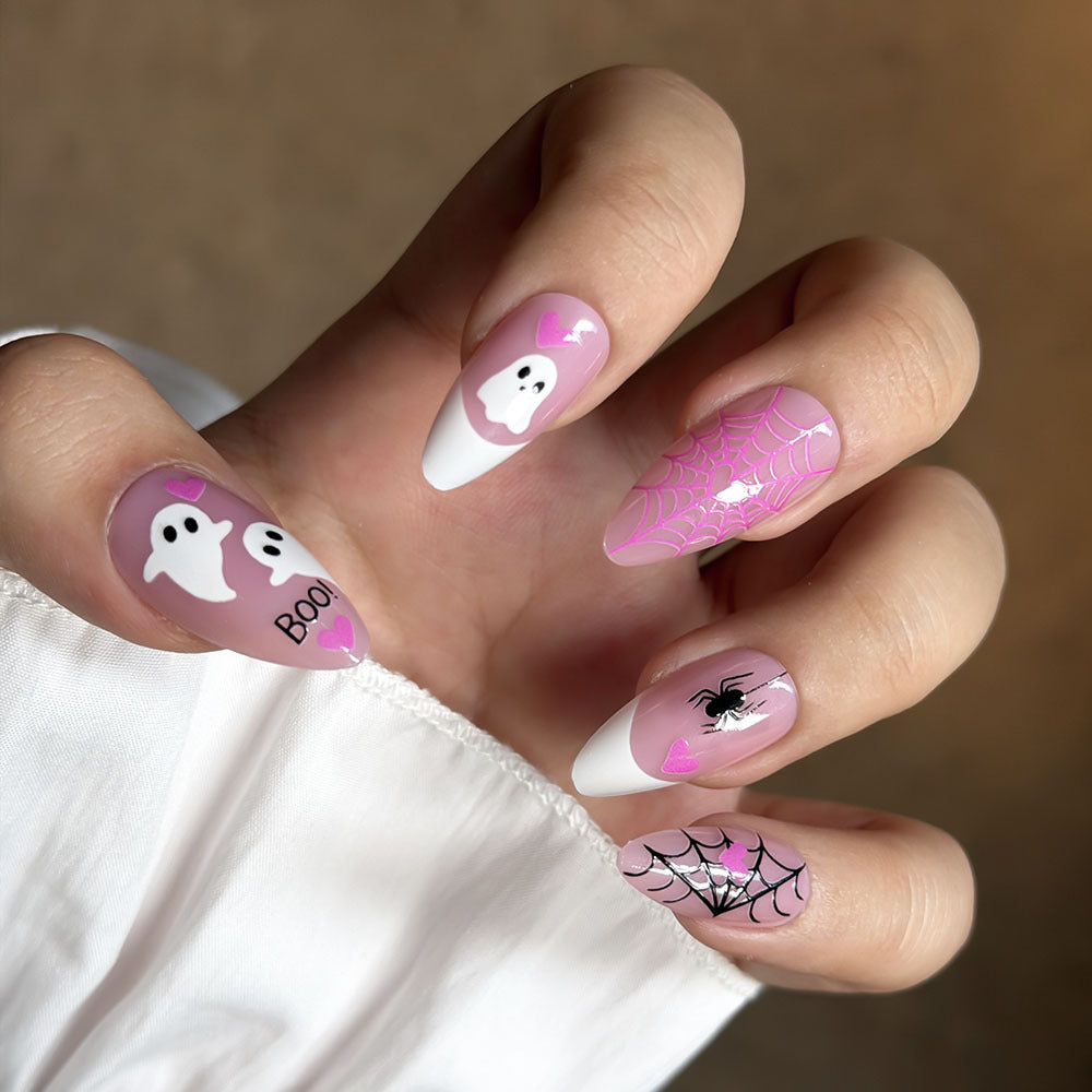 Halloween-Themed Press-On Nail Art Set Kalsten
