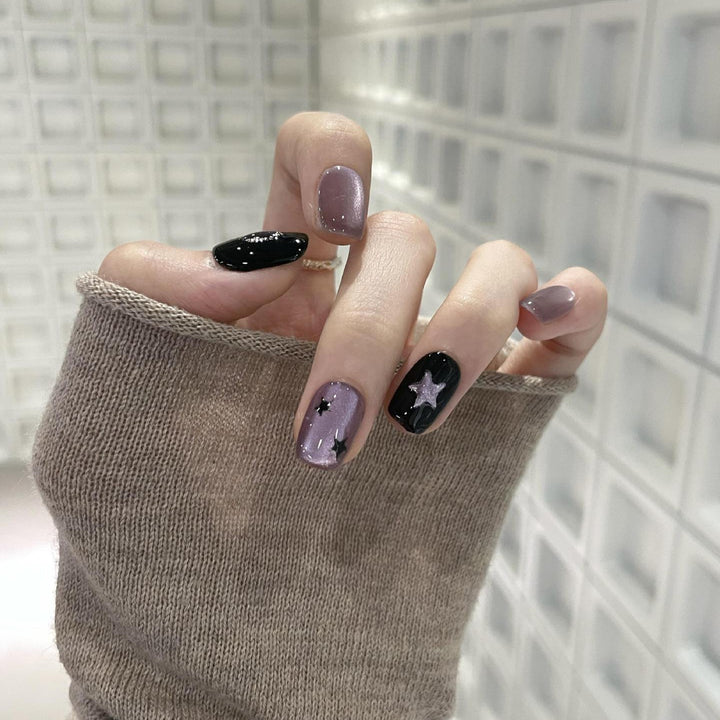 Stylish Star Design Artificial Nails Kalsten