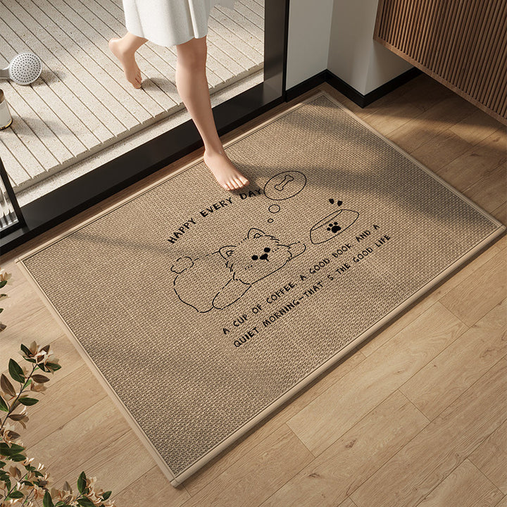 Motivational Welcome Mat Kalsten