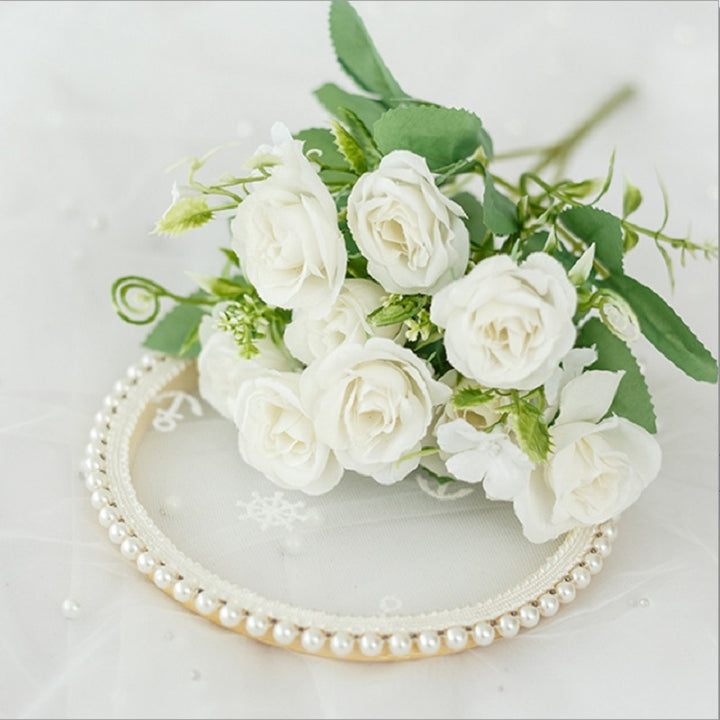 Realistic Artificial Rose Bouquet