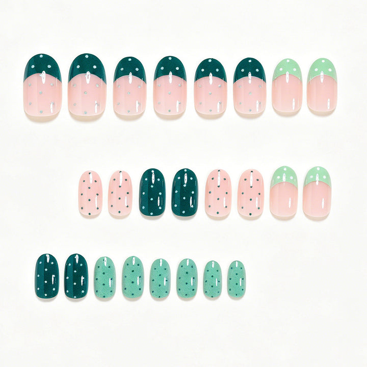 Playful Polka Dot Nail Wraps Kalsten