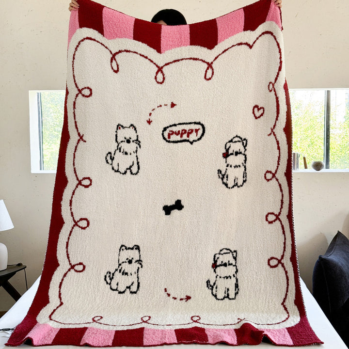 Artistic Castle Print Blanket