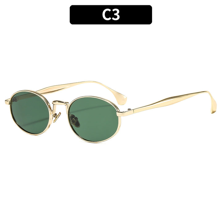 Vintage Round Frame Sunglasses