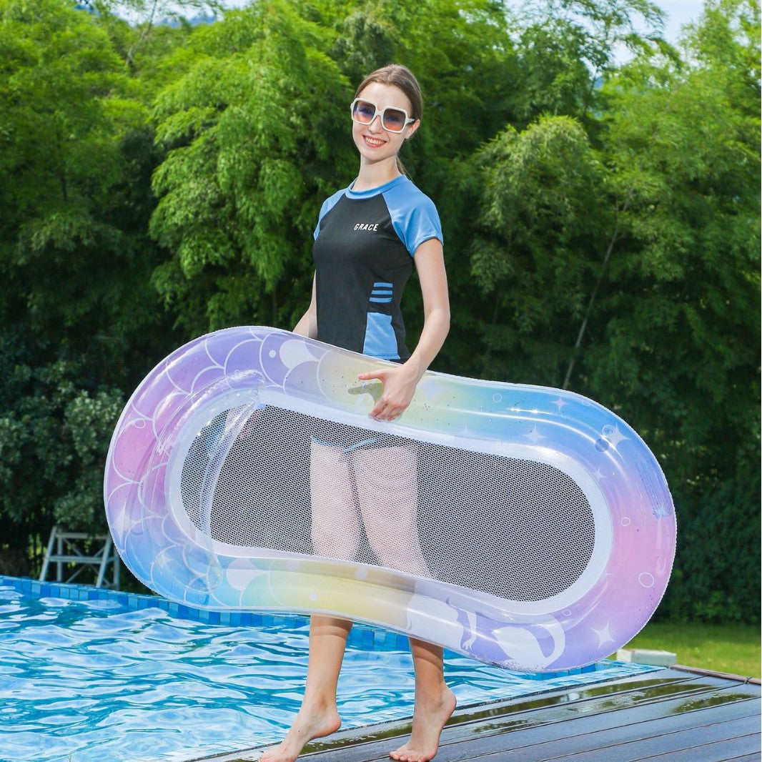 Women's Inflatable Water Lounge with Mesh Surface Kalsten