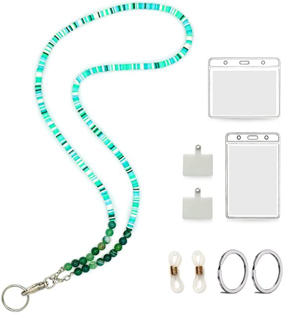 Beaded ID Badge Lanyard Kalsten