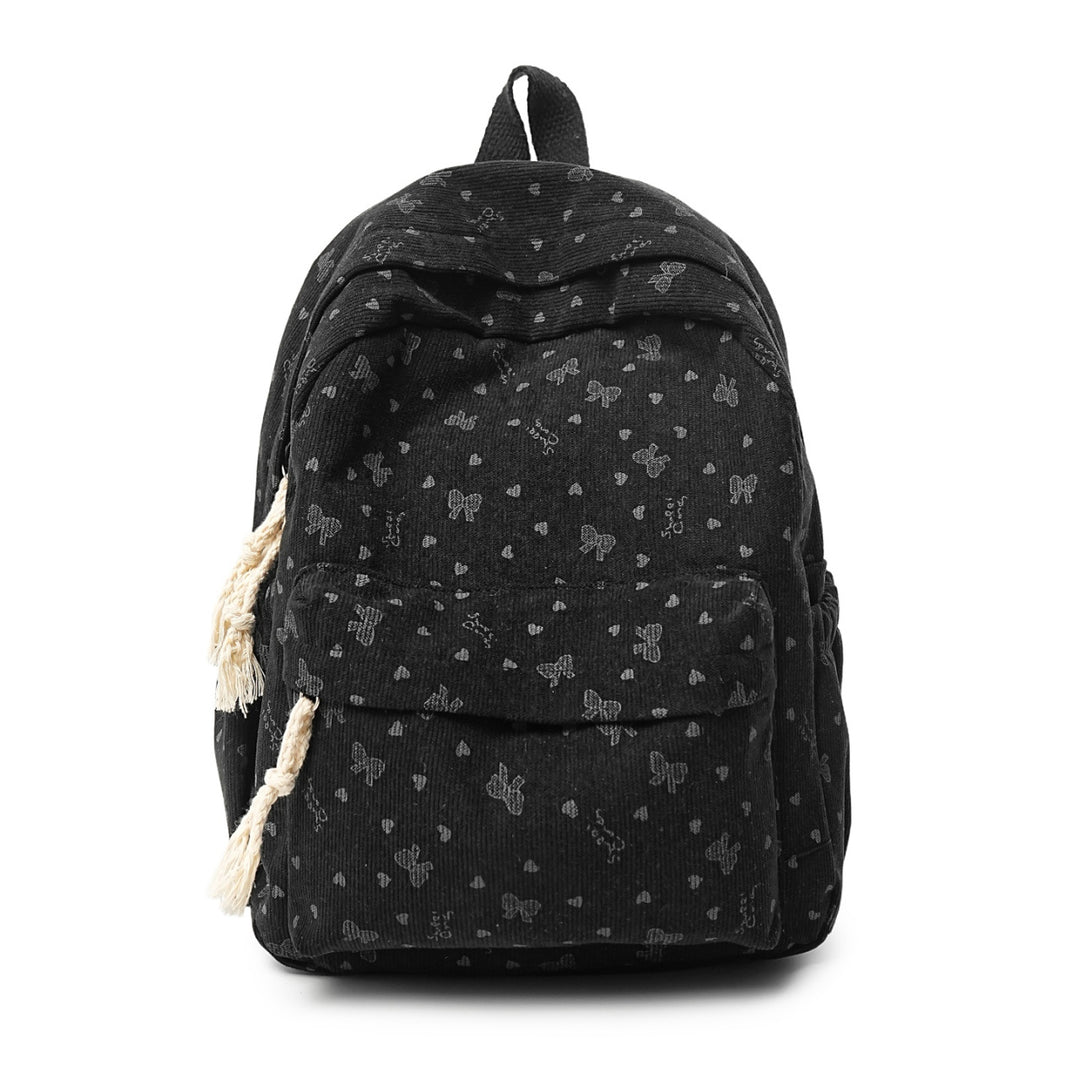Textured Corduroy Everyday Backpack Kalsten