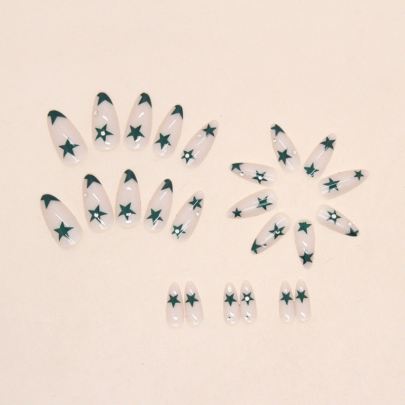 Artistic Star Design Press-On Nail Tips Kalsten