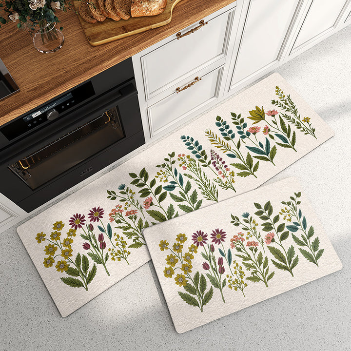 Floral Garden Kitchen Comfort Mat Kalsten