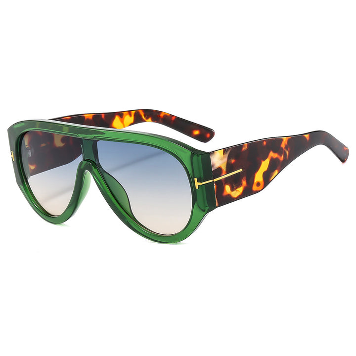 Bold Shield Sunglasses with Statement Design Kalsten