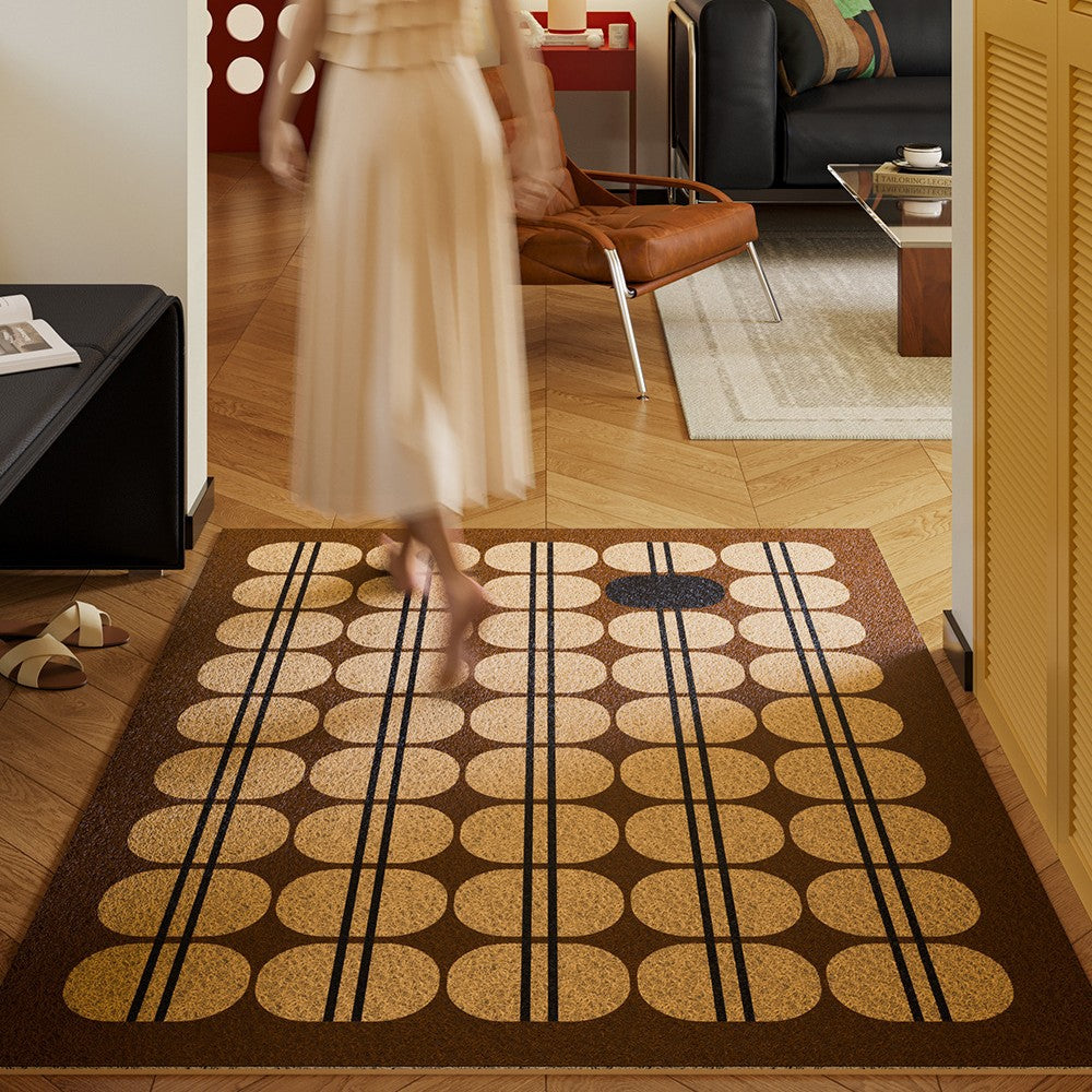Geometric Pattern Entrance Mat