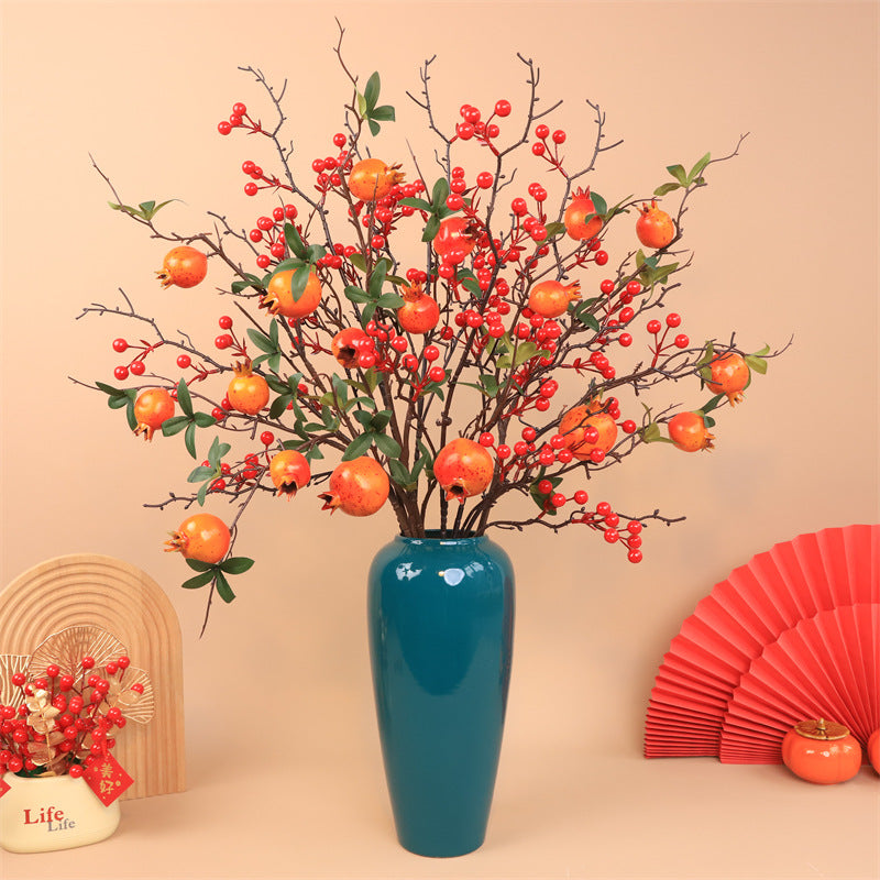 Decorative Pomegranate Blossom Arrangement
