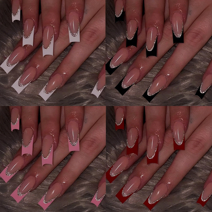Acrylic nail set with elegant and versatile designs Kalsten