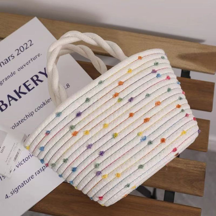 Women's handbag with colorful polka dot design Kalsten