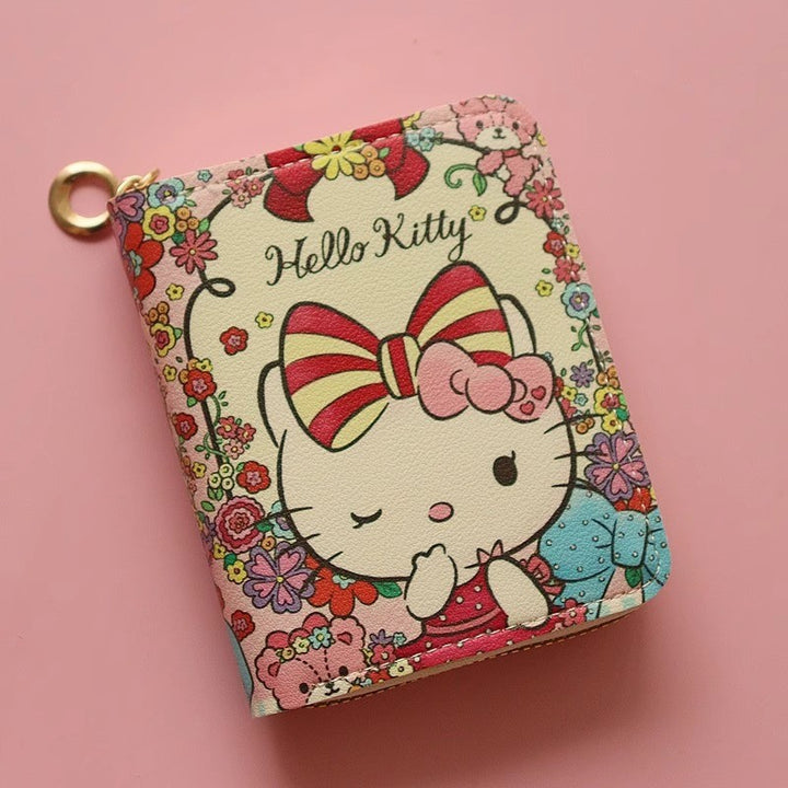 Hello Kitty-Themed Zip Around Wallet Kalsten