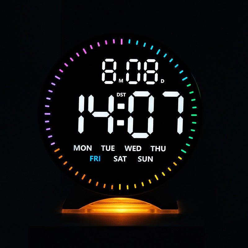 Digital alarm clock with intelligent LED display and multifunctional features Kalsten
