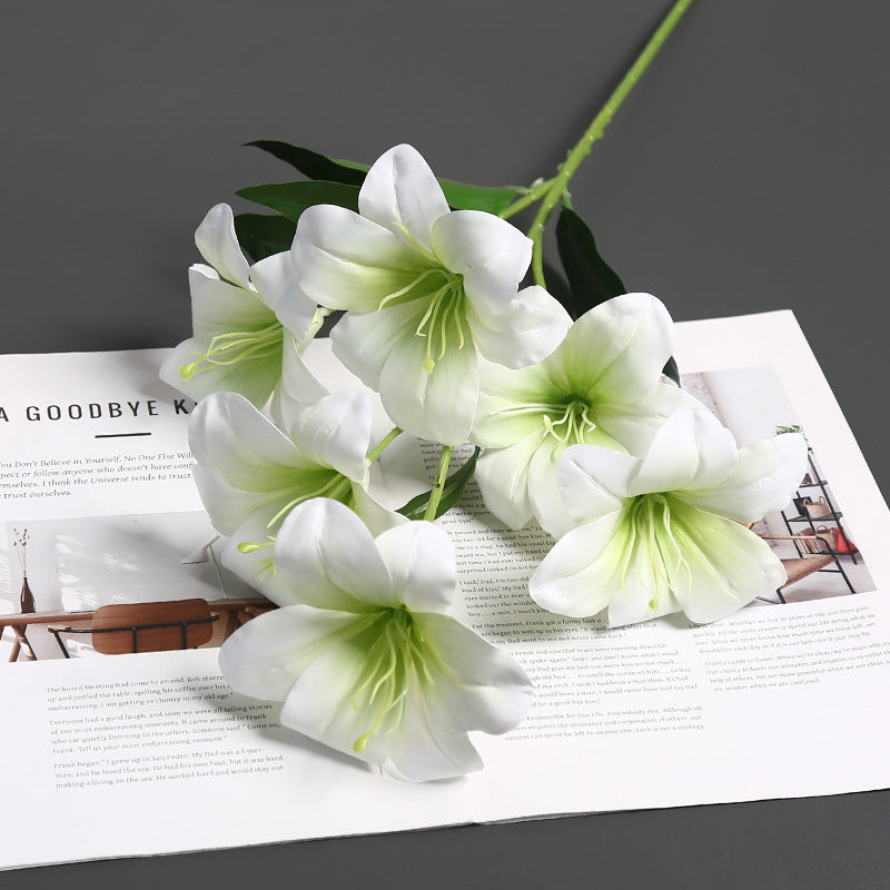 Realistic Silk Flower Stem Arrangement