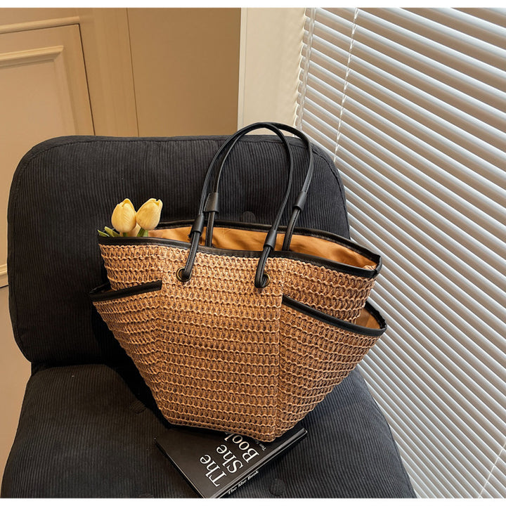 Stylish and Spacious Tote Bag with Multi-functional Compartments Kalsten