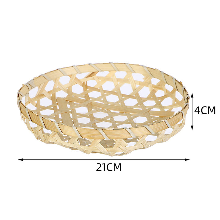 Decorative Handwoven Serving Tray Kalsten