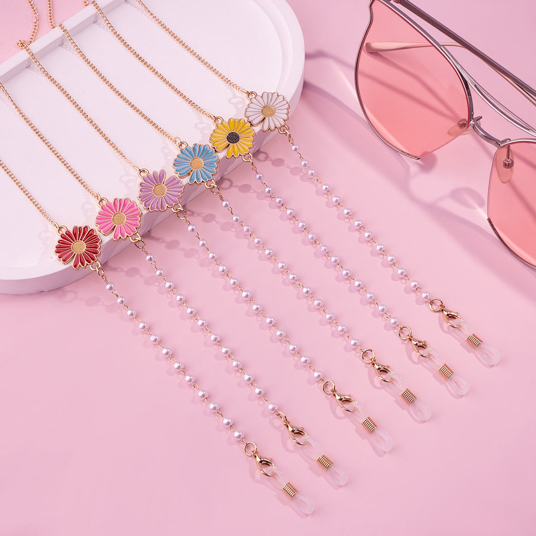 Floral Design Eyewear Chain Kalsten