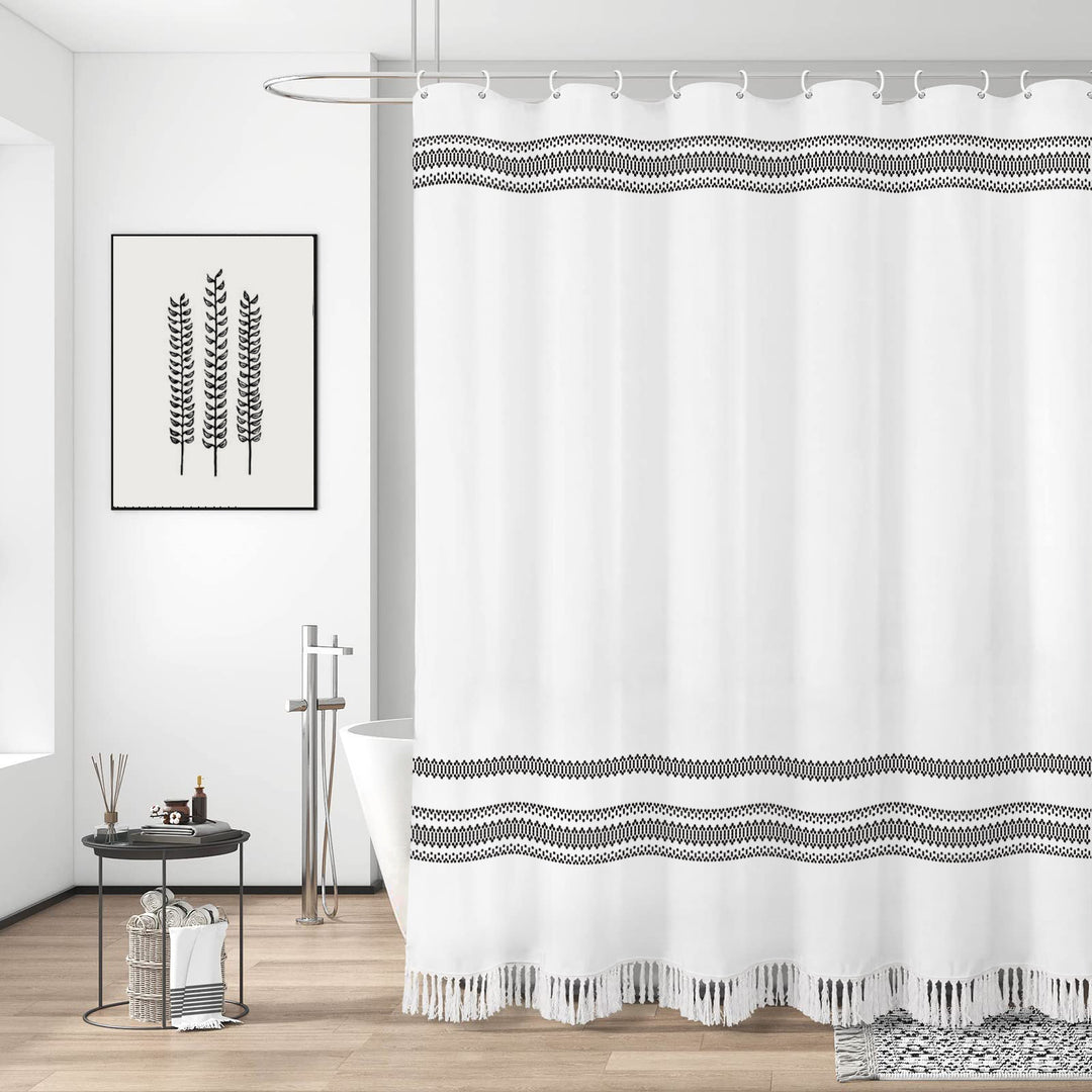 Artisan Stripe Shower Curtain Kalsten
