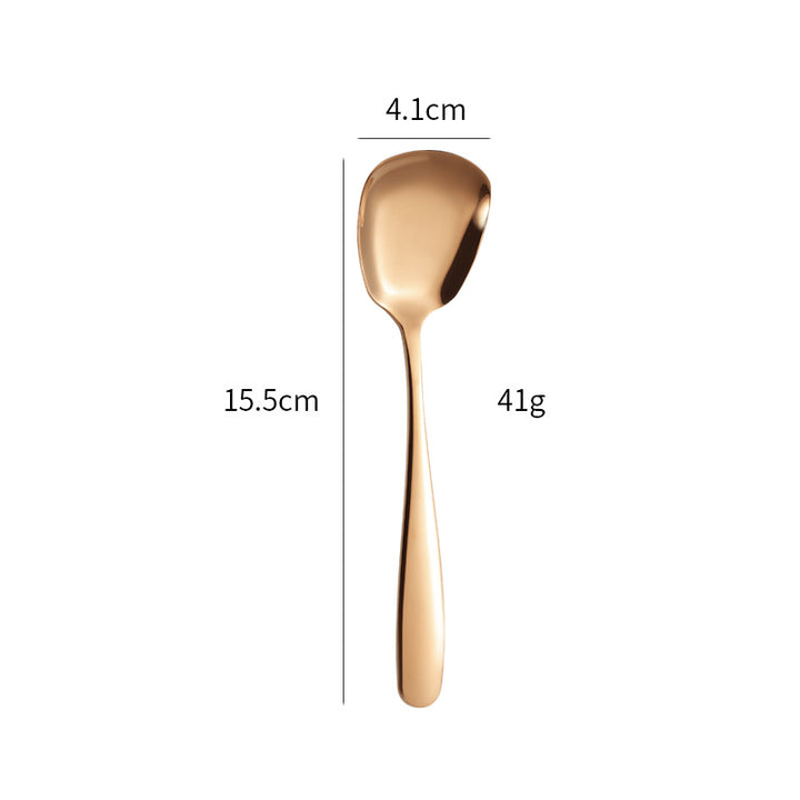 Elegant dessert spoon with ergonomic design Kalsten