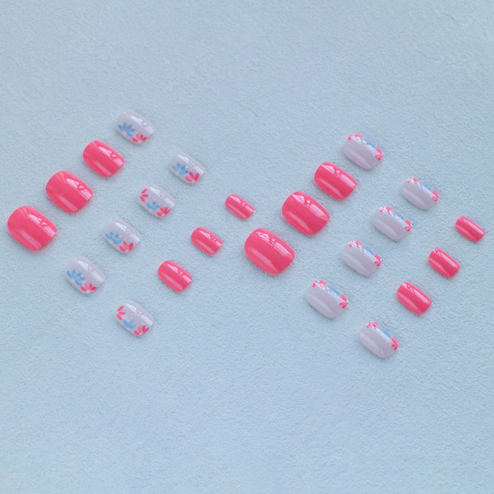Decorative Floral Nail Art Set