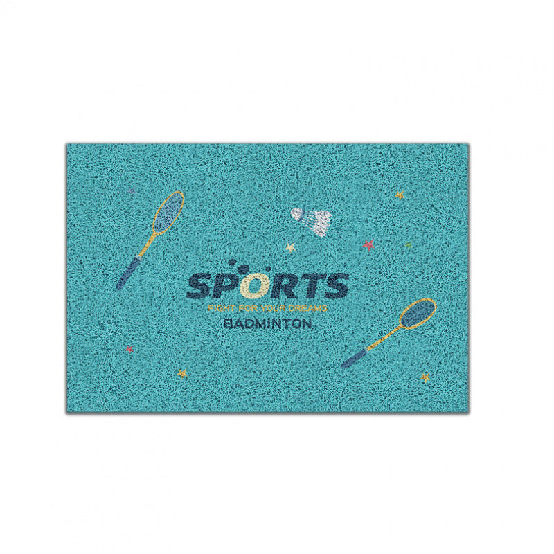 Sports-Themed Welcome Mat Kalsten