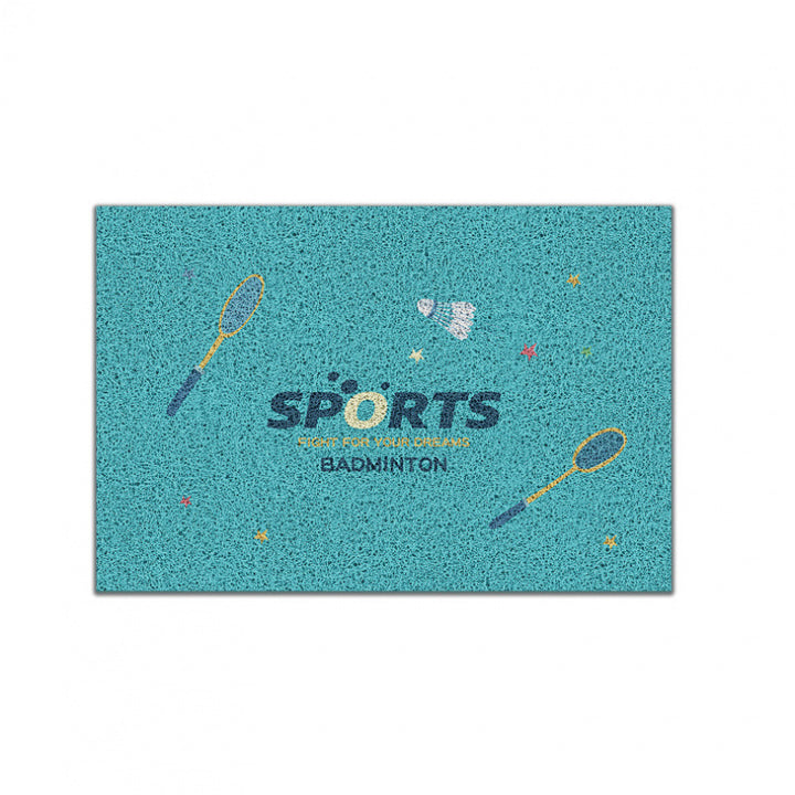 Sports-Themed Welcome Mat Kalsten