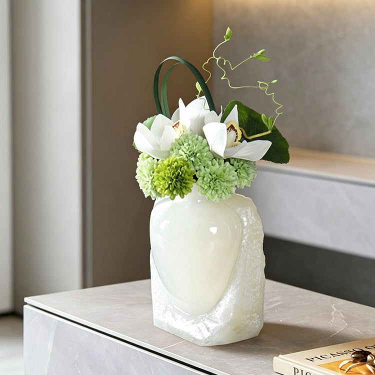 Artistic Abstract Glass Vase