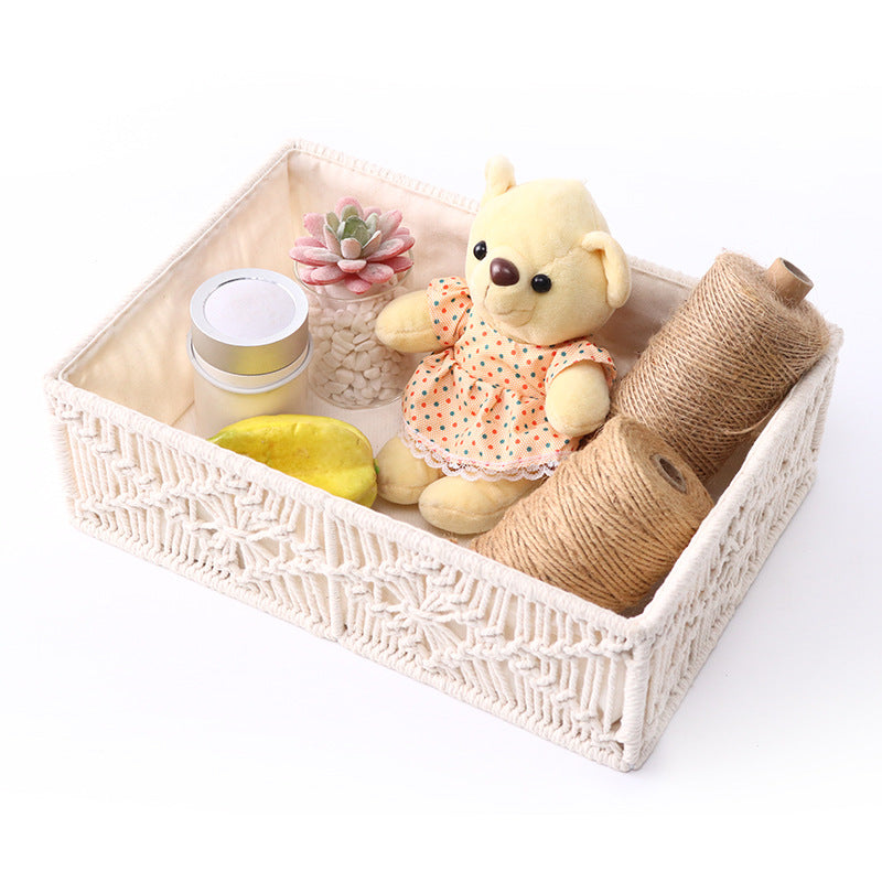 Artisan Macramé Storage Baskets