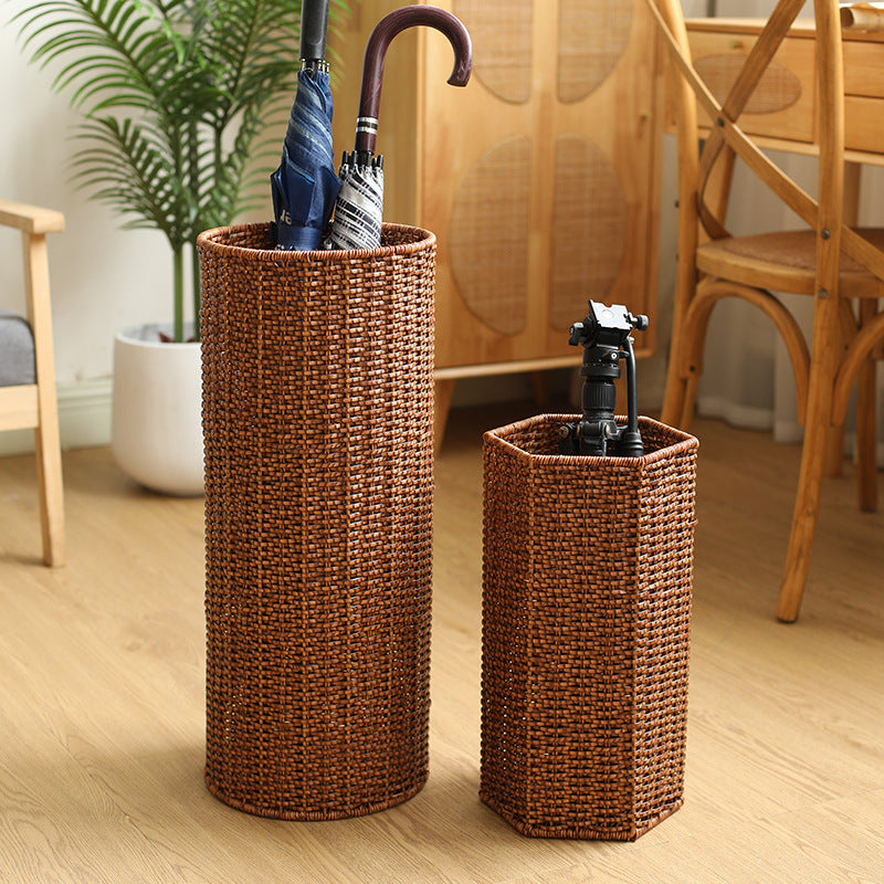 Unisex Hexagonal Storage Basket made of Woven Material Kalsten