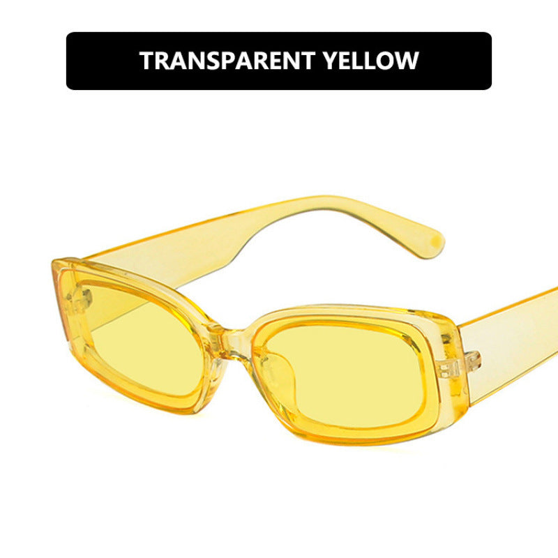 Ladies fashionable sunglasses in futuristic transparent design Kalsten