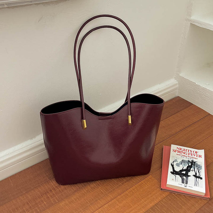 WoElegant Faux Leather Tote Bag Kalsten