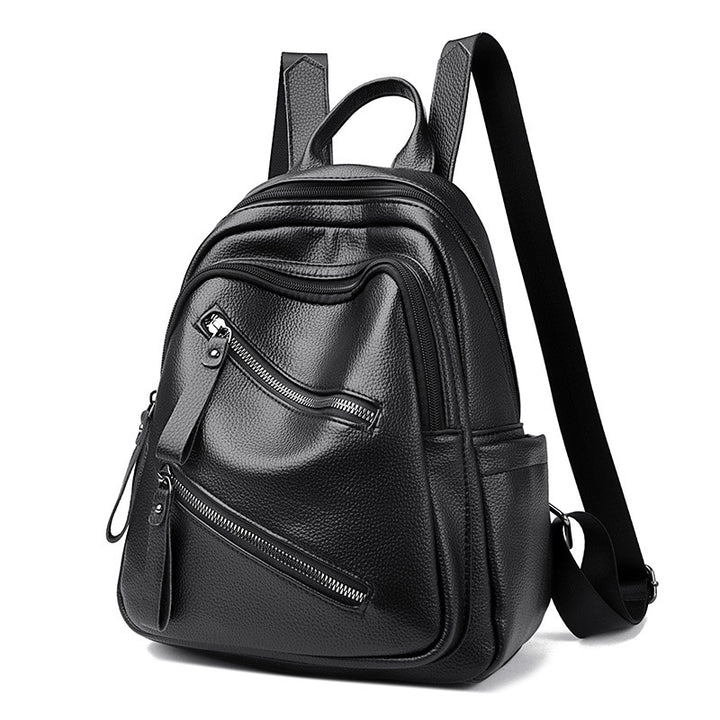 Fashionable Leather Backpack Kalsten