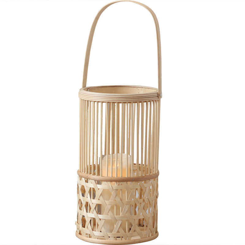 Handcrafted lantern made of rattan Kalsten