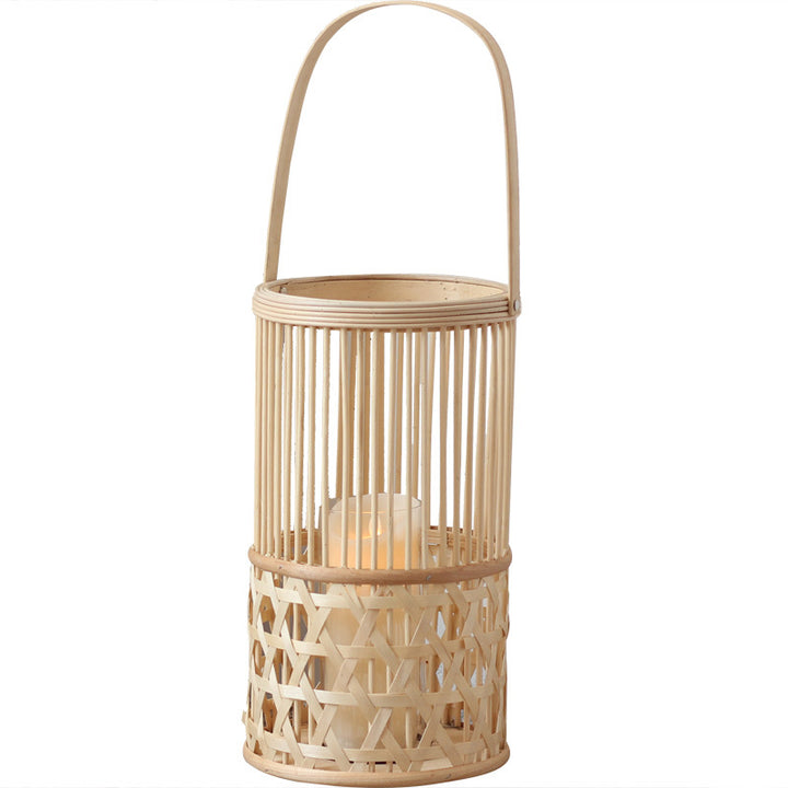 Handcrafted lantern made of rattan Kalsten