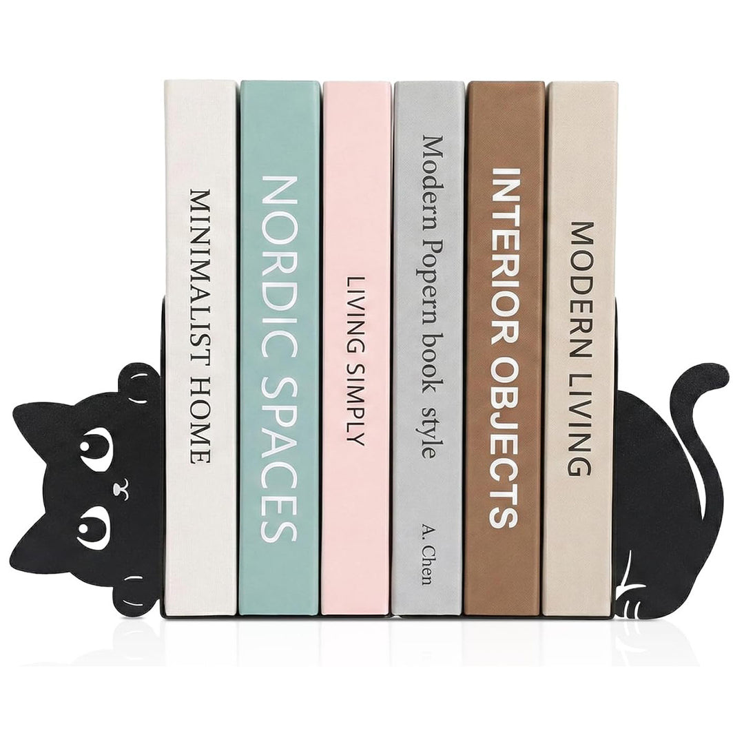 Cat Shaped Decorative Bookends